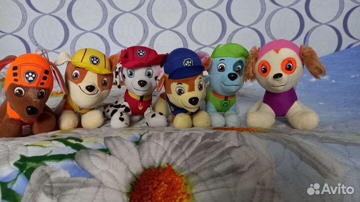Игрушки щенячий патруль