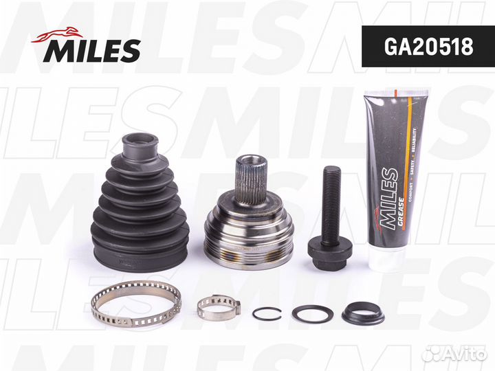 Шрус VW golf V-VI/skoda octavia II 1.4 03- нар