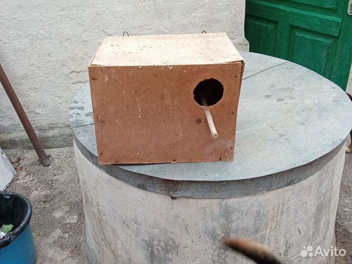 Домик для попугаев большой