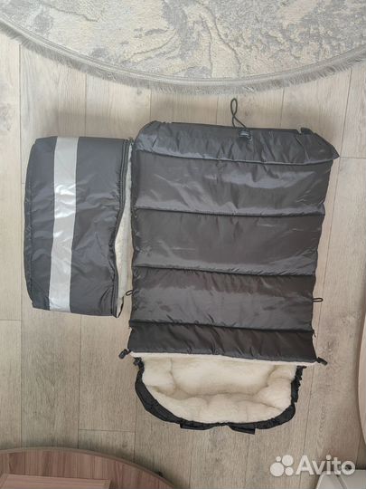 Зимний конверт в коляску до 3 лет