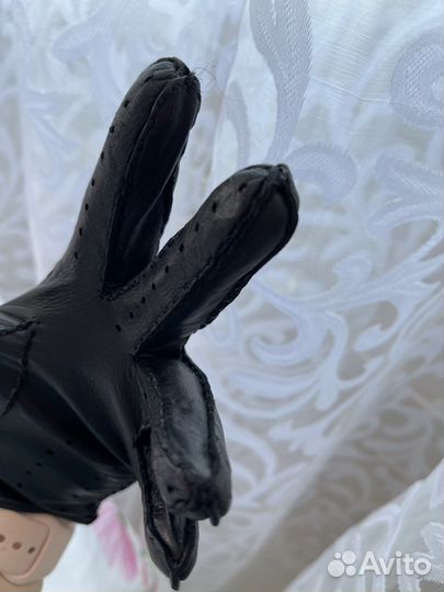 Перчатки женские кожаные 6.5