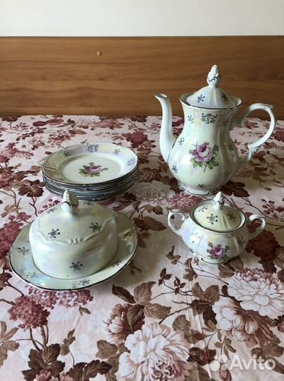 Сервиз Гдр Роза Kahla