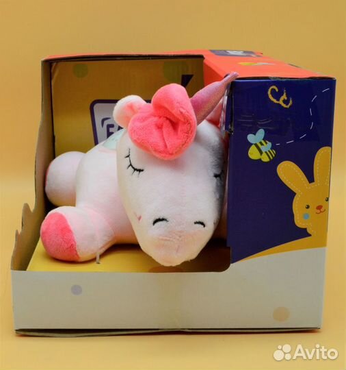 Мягкая игрушка - ночник с проектором