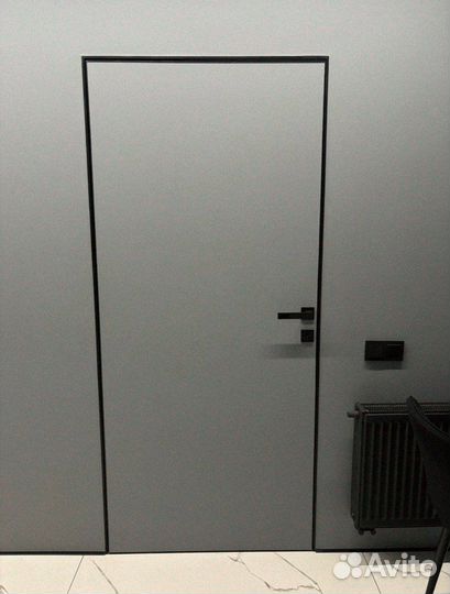 Дверь межкомнатная черная