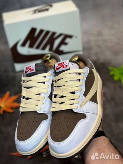 Кроссовки Nike Air Jordan 1 Low Travis Scott