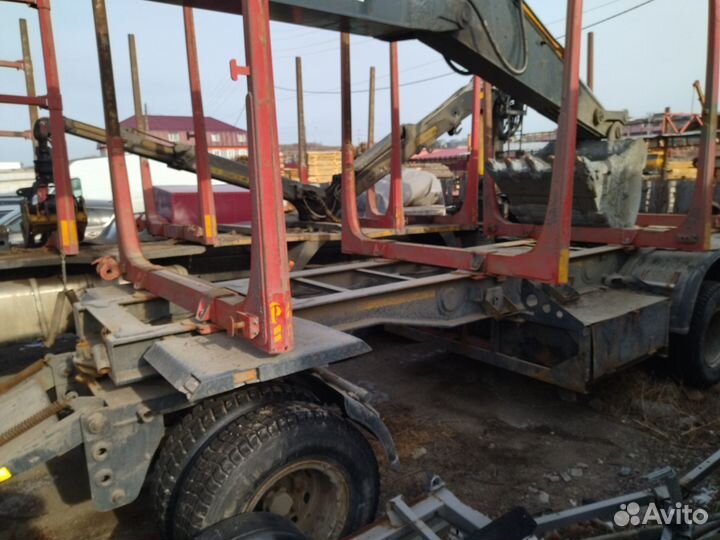 Полуприцеп лесовоз (сортиментовоз) Русский грузовик РГ 834111 (6м, 2х осный), 2020