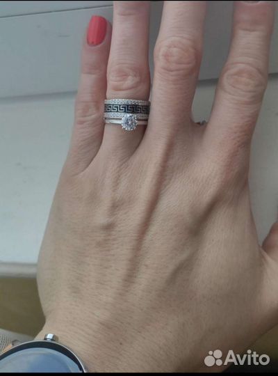 Серебряное кольцо 16р
