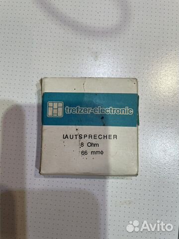 Lautsprecher8 Оhm 66mmф(динамик)