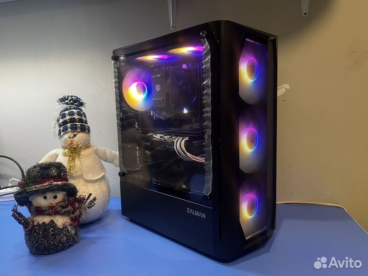 Игровой пк Ryzen 5 5500/RX5700 XT/16GB/M2 SSD 512