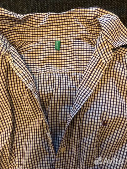 Dkny united colours of benneton рубашка женская