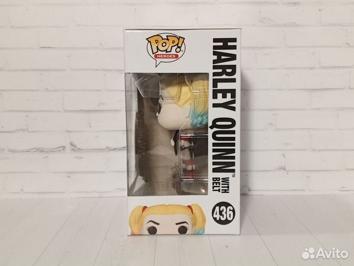 Funko Pop Harley Quinn with belt №436 (DC)