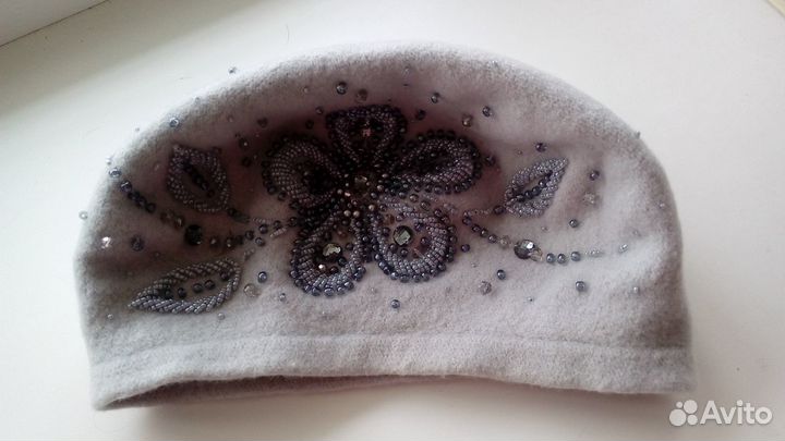 Шерстяной берет