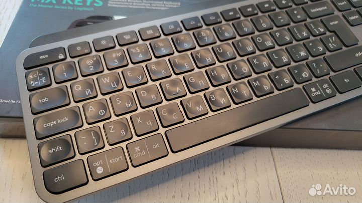 Logitech MX Keys, рус и ENG