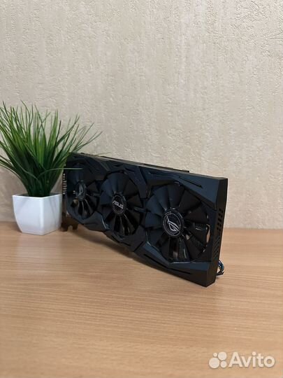 Видеокарта asus gtx 1070 8gb rog strix