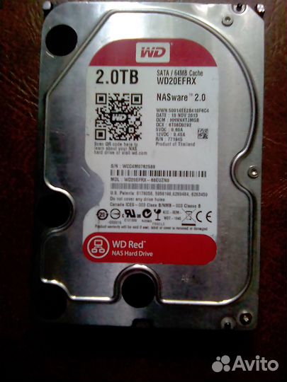 2TB WD RED WD20efrx