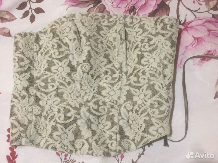 Корсетный топ