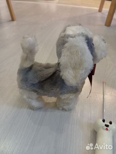 Интерактивная игрушка с пультом собачка