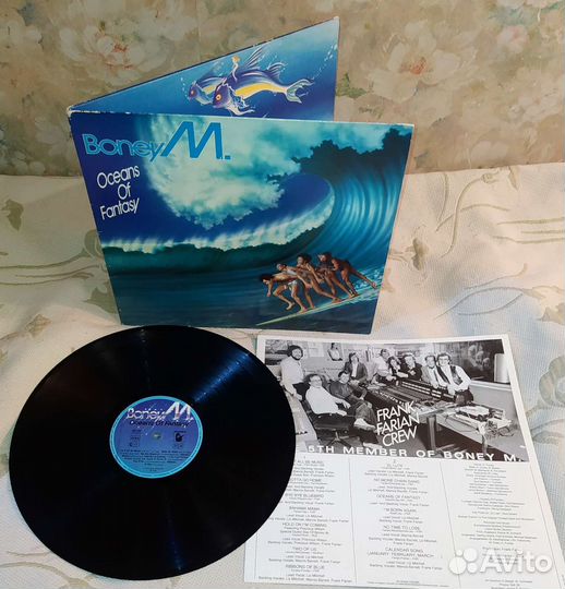Boney M Oceans Of Fantasy 1979 Germ Оригинал LP