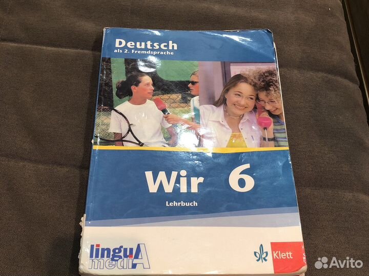 Учебник и рабочая тетрадь по немецкому Wir 6