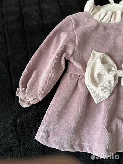 Платье для девочки 74 80