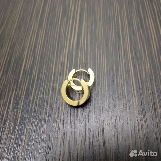 Серьги кольца