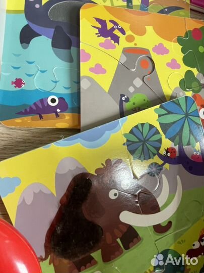 Пазлы, игрушки