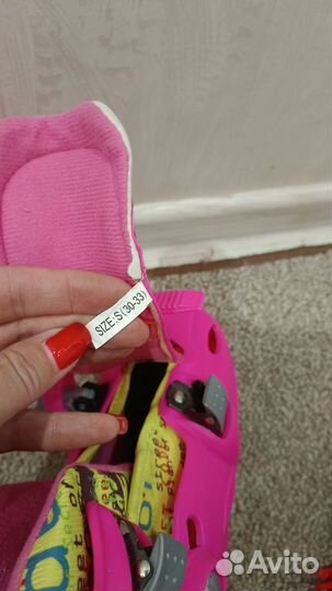 Роликовые коньки детские раздвижные