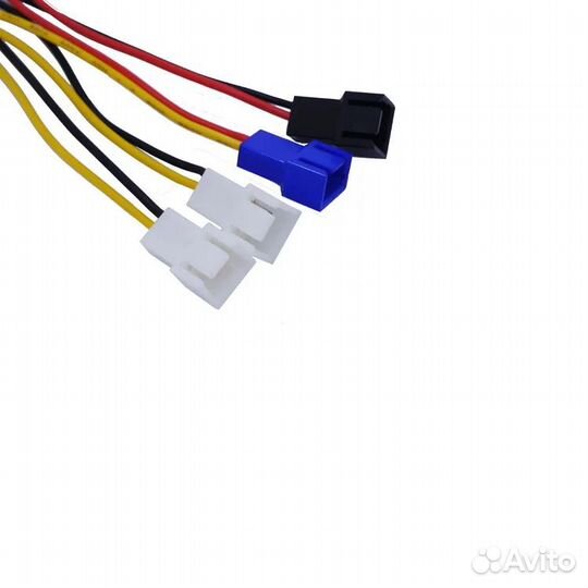 Fan Hub сплиттер Molex на 4x 3/4 Pin