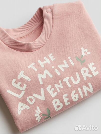 Свитшот с надписью hm 92