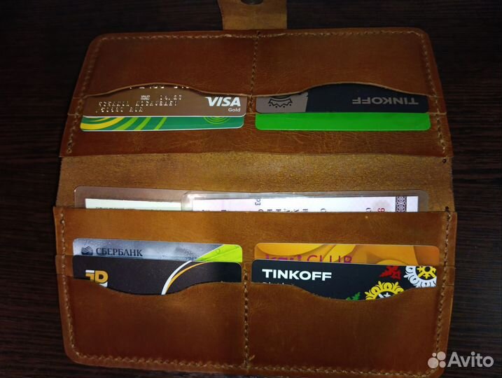 Кошелек натуральная кожа новый