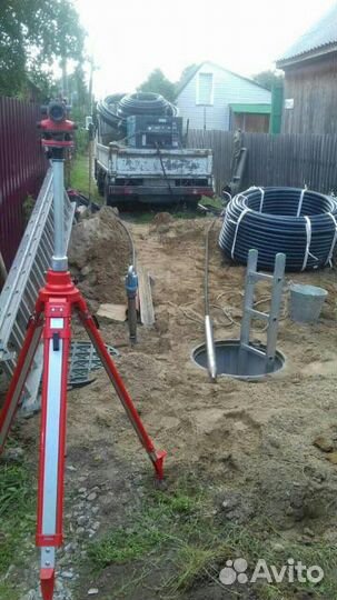 Прокладка водопровода, труб. Бестраншейная