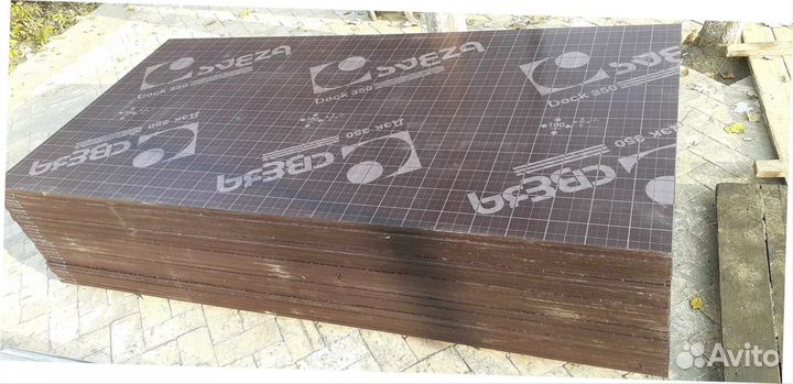 Фанера ламинированная для опалубки