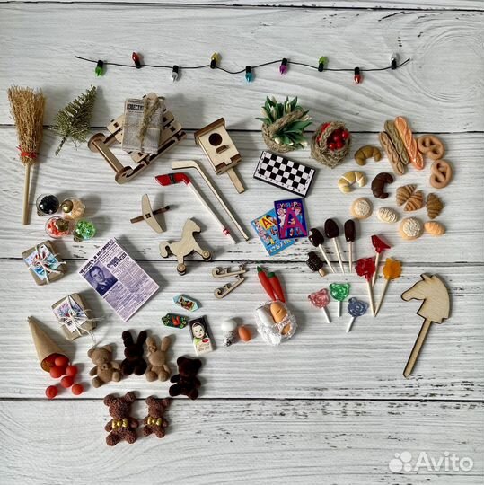 Миниатюры для ватных игрушек