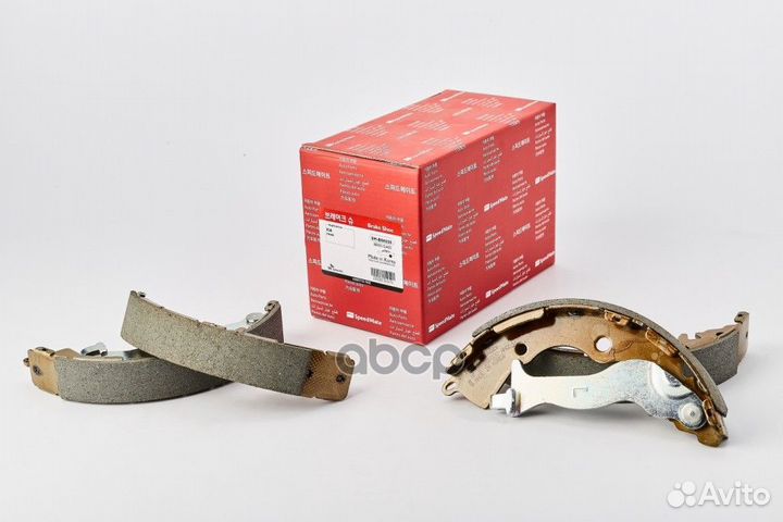 Колодки барабанные hyundai (accent (MC)