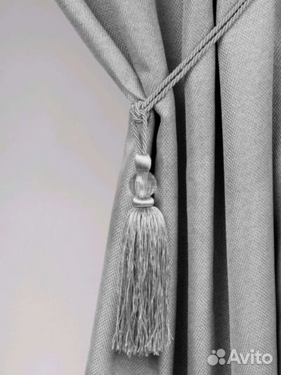 Шторы блекаут рогожка