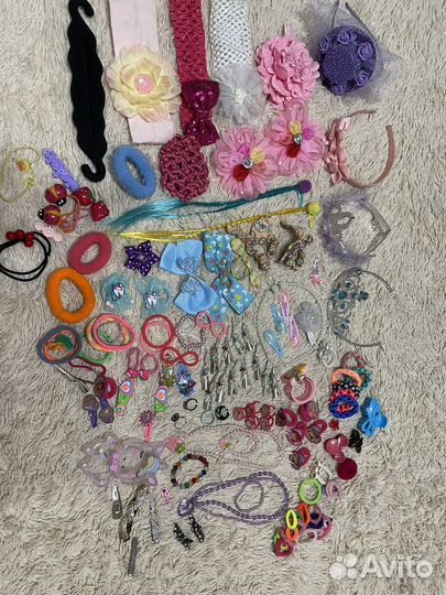 Заколки и резиночки для девочки