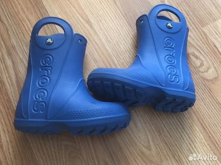 Резиновые сапоги crocs c9
