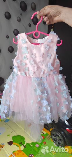 Праздничное платье для девочки 80
