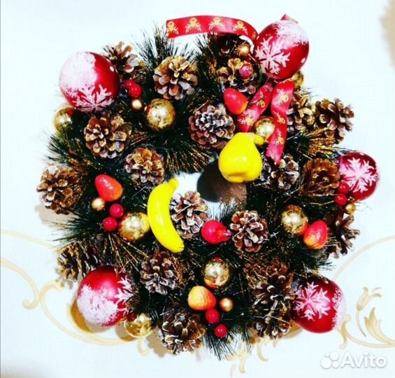 Венок новогодний, разные