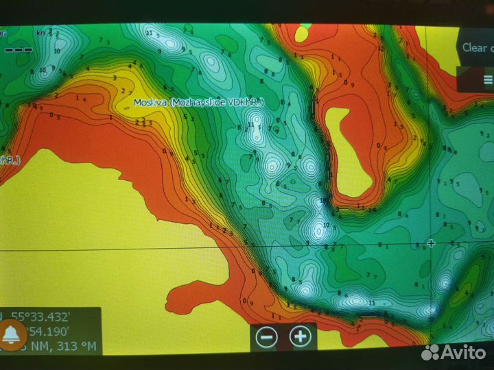 Карта глубин Lowrance C-MAP RS-Y050