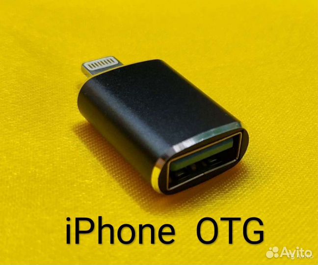 iPhone OTG lightning iPad переходник флешки USB