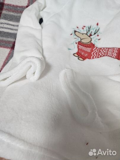 Домашний женский теплый домашний костюм