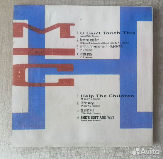 Виниловая пластинка MC hammer