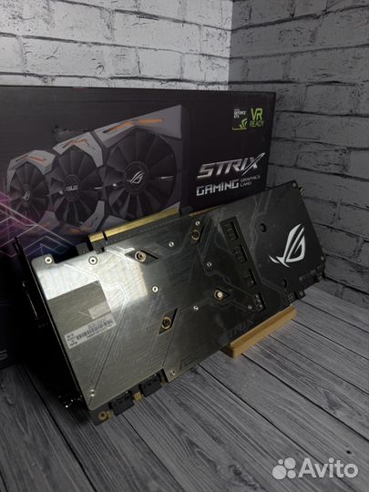 Видеокарта gtx 1070 8gb Asus rog strix