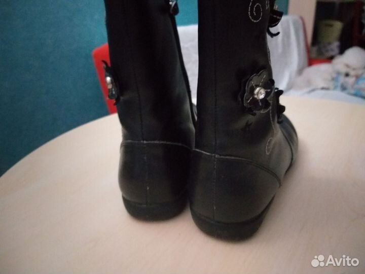 Сапоги на девочку демисизонные