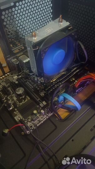 Процессор + оперативная память + материнка