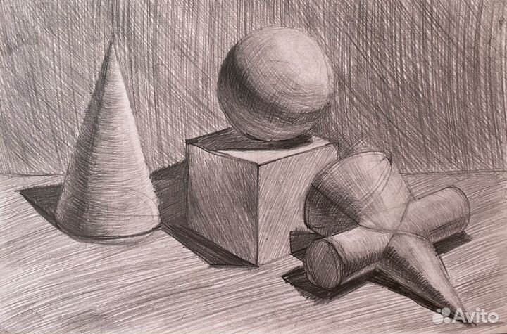 Репетитор по академическому рисунку и живописи