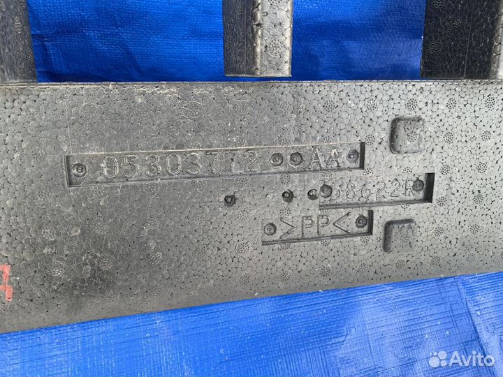 Абсорбер / пенопласт заднего бампера Dodge Calibe