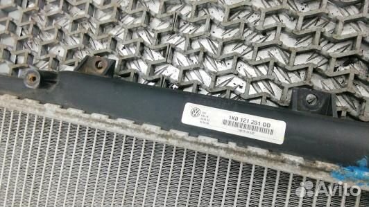 Радиатор системы охлаждения skoda octavia A5 (NBN0