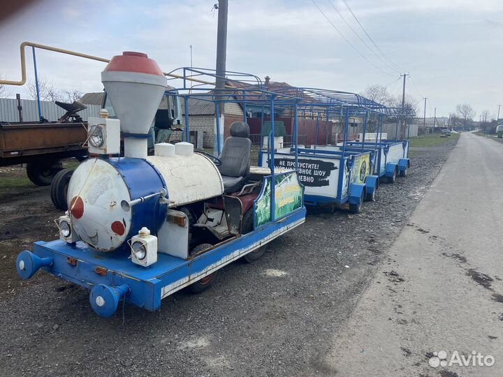 Аттракцион паровозик